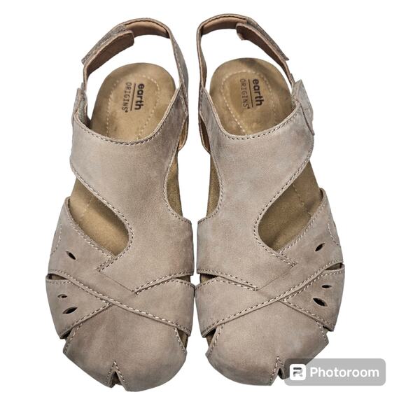 Earth Origins Birdine Casual Round Toe Slip-On Sandals Size 8.5 - Picture 2 of 13